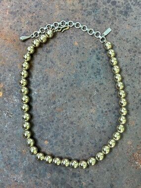 Vintage Monet Gold Tone Necklace